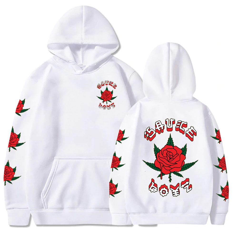 Eladio Carrion Sweatshirt Sauce Boyz Album Hoodie Eladio Carrion Fan Gift Unisex Pullover Tops Streetwear S