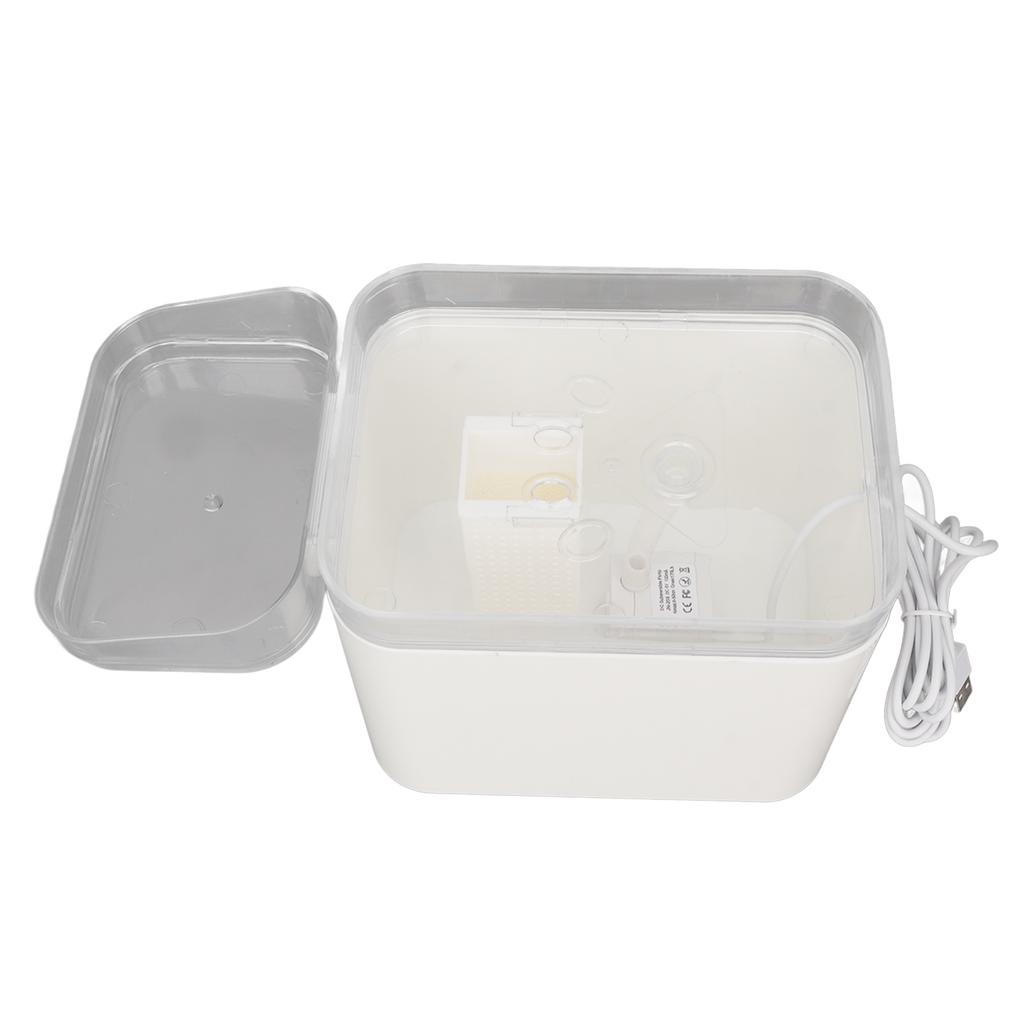 Cat Water Fountain Smart Quiet Automatic Cycle Filtration 2 In 1 Pet Water Dispenser with Bowl for Cats Pets Dogs