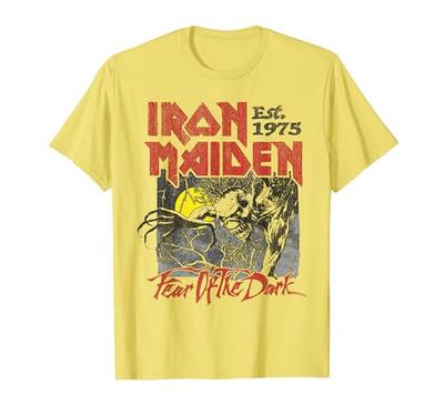 Iron Maiden Fear of the Dark Zitronen T-Shirt