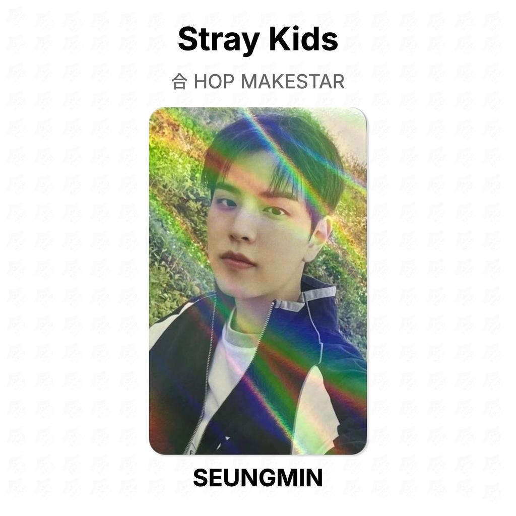 Stray Kids HOP MAKESTAR Official Photocard