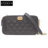 No. 27 A84069 Black Caviar GHardware Bois Chanel Chain Wallet Shoulder Bag blackUsed