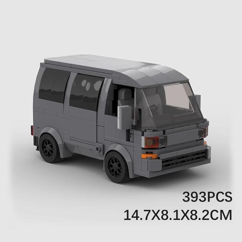 

-115241 Building Block Compatible Honda Van 8 Grid Car Acty Street Assembly Speed