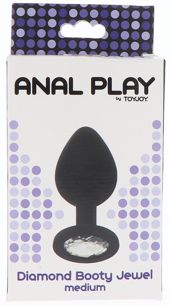 Plug Bijou Diamond Booty M 7 x 3.5 cm - ANAL PLAY TOYJOY - Bijoux Anal