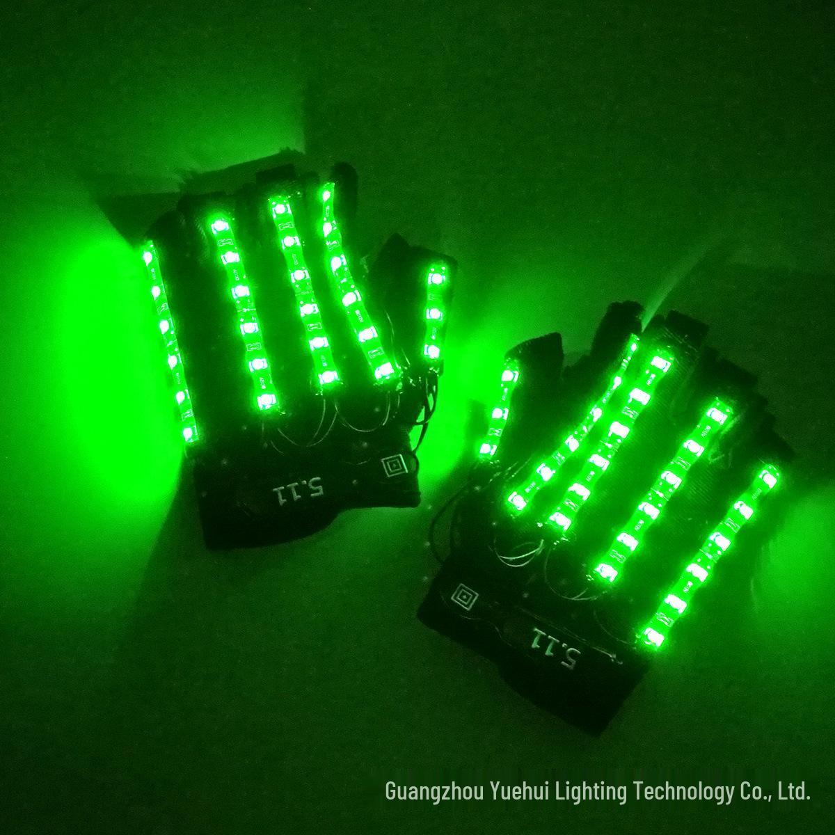 

LED Laser Gloves & Glasses Set for Stage Performances One Size