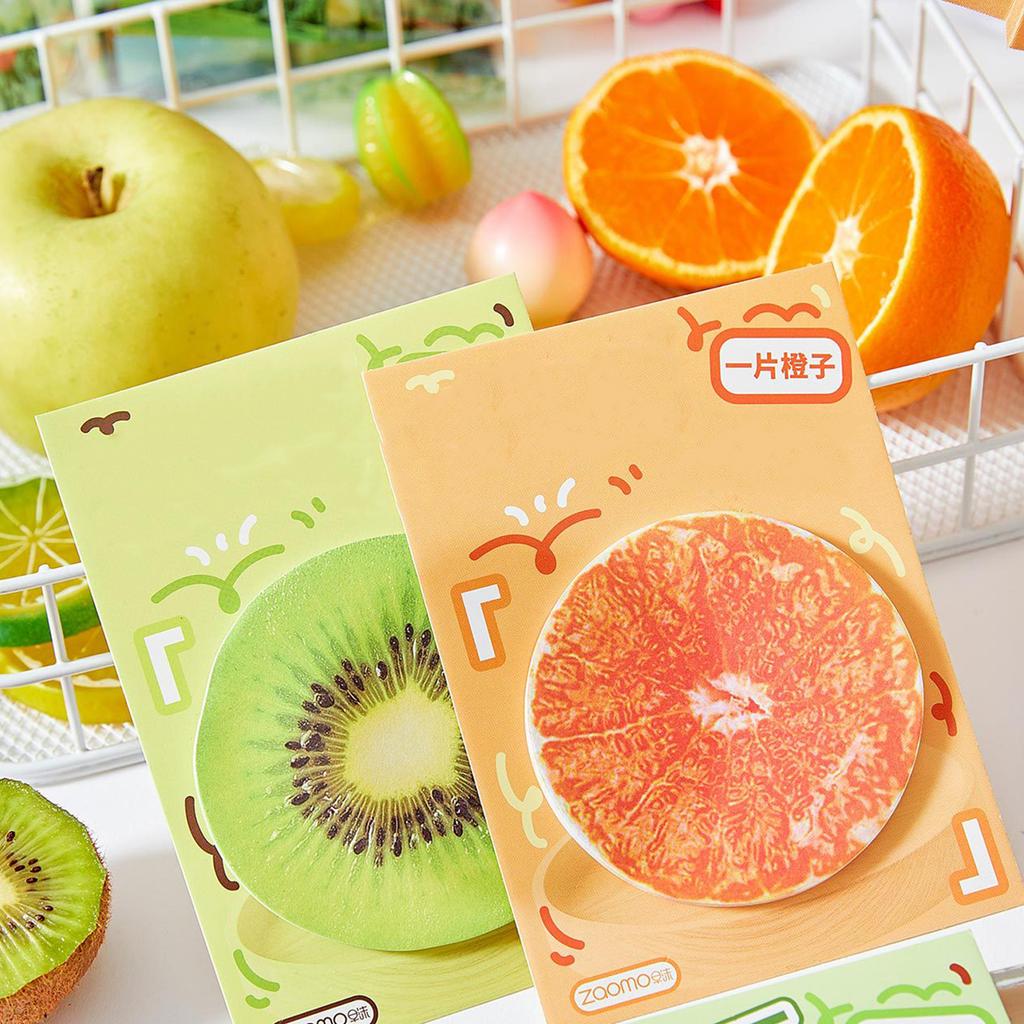 30 Sheets Fruit Series Stickier Note Lovely Stickier Note Simple Memos Pad Note Pad School Supplies for Student