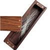 Solid Wood Walnut Wood Cat Whisker Box Elegant Design Pet Memorial Box  Memories Collecting