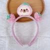 Adorable 2024 Cartoon Hair Tie & Plush Headband Set for Women - Cute Hair Accessories & Gift