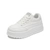 Spring white shoes new Korean version ins female students platform heightening sports board shoes casual KT 2812-1