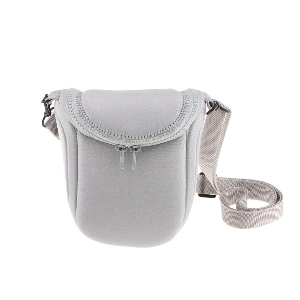 

Waterproof Camera Case Bag Shoulder Strap Photographic Equipment Bag for Sony/FujiFilm/Canon срібний