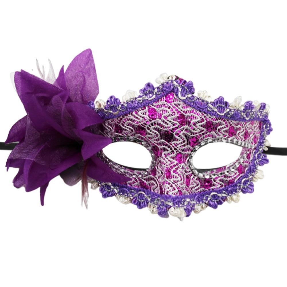 Carnival Party Masquerade Mask Venetian Party Eye Mask Fashion Half Face Mask  for Women