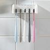 Self-adhesive Toothbrush Storage Rack Wall Mounted Electric Toothbrush Holder  Storage Rack