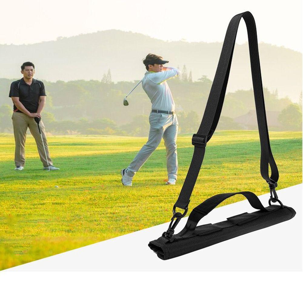 

Mini Golf Club Bag With Adjustable Shoulder Straps Golf Training Case Storage Pouch Men Women
