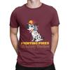 Fighting Fires With Furry Funny 100 Cotton TShirt Sparky the Fire Dog Tees Tops For Unisex