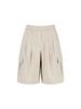 Polhaem Women'S Elastic Cargo Bermuda Cool Shorts_Phg2Ph2730