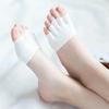 5 Pairs No Show Half Socks Moisture Wicking Nonslip Toe Separator Invisible Forefoot Socks for Women's Dress Shoe Heel