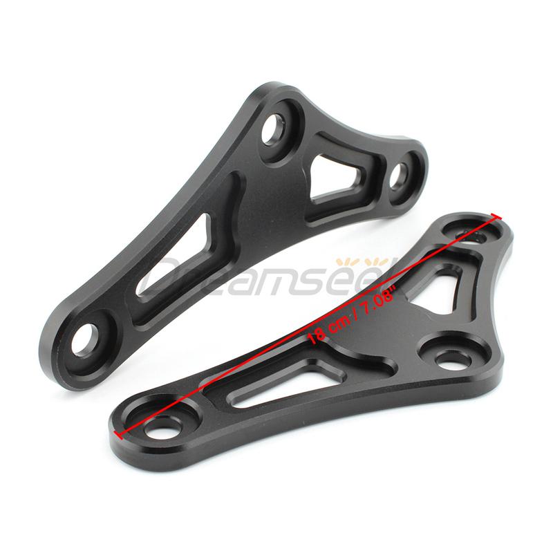 CNC Lowering Link Rear Suspension Drop Kits for Kawasaki Z900 Z900RS CAFE 2017- Motorcycle Lowering Linkage Black Aluminum
