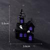 Halloween Decoration Accessories Miniature Figurines Mummy Skull Rabbit Magic House Ghost Pumpkin Desktop Scene Decor Set 8Pcs