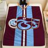 1PC Trabzonspor Print Flannel Blanket, High Quality All Seasons, Home Decor, Warmth and Comfort, Perfect for Christmas Gifts