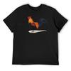 Rooster T-Shirt Quick Drying Cute Clothes Cotton Man T-shirts Anime Stuff Compression Shirt Men