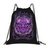 Custom EVA Evangelions Drawstring Bags for Shopping Yoga Backpacks Women Men Manga Sports Gym Sackpack