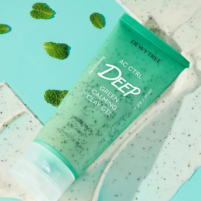 AC Control Deep Green Calming Clay Gel Pore Pack 100ml
