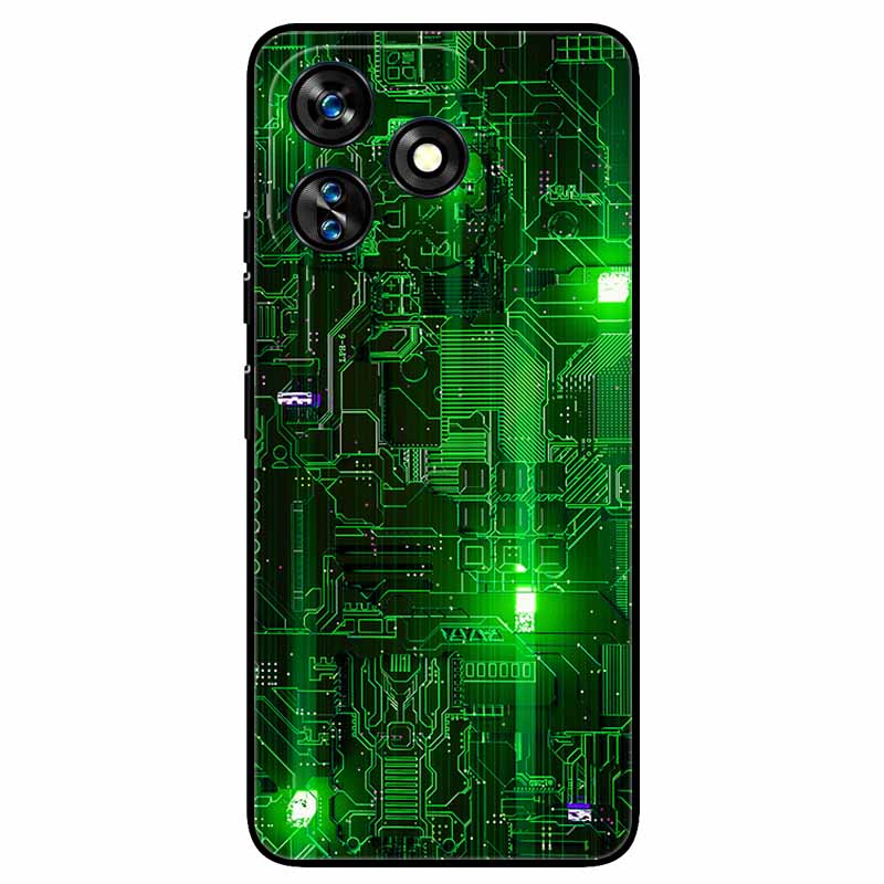 For Oukitel C51 Case 6.8'' Shockproof Silicon Animals Cool Painted Covers for Oukitel C51 C 51 Cartoon TPU Shell Protective Capa