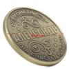 Brass Russia Plated Commemorative Challenge Collection Souvenir Art Craft Double Sided Coins AVE