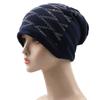 Autumn and winter fashion rhinestone hat women's stack hat pure cotton casual pullover hat ear protection outdoor bag head hat manufacturer