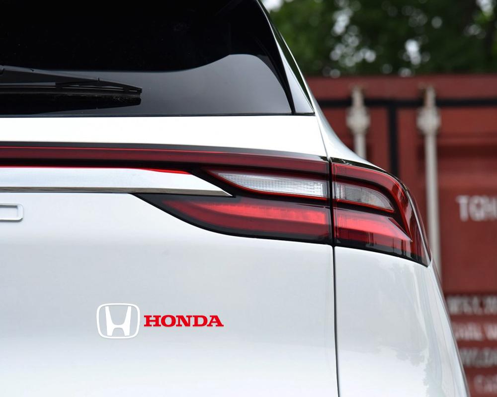cvuxn1 1pc/2pcs PVC Waterproof Body Window Decoration Stickers For Honda Civic Mugen Bonda Accord City Jazz Car Exterior Accessories