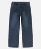 GROOVE RHYME Front Pintuck Washed Wide Denim Pants - 4 Colors