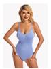 Women's Plus Size Waist Cincher Bodysuit - European & American Postpartum T-Back Corset Underwear