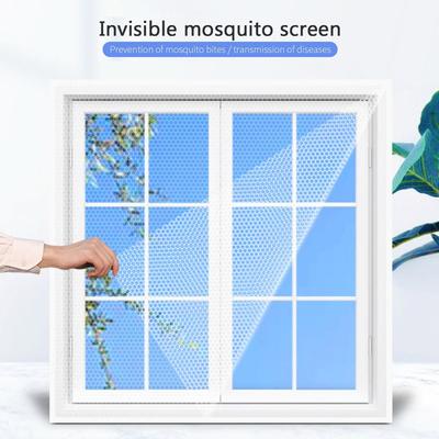 Anti Fly Mosquito Net Window Screen Mesh Adhesive Mosquito Insect Flying Bug Net Curtains for Kitchen Windows Home Protector