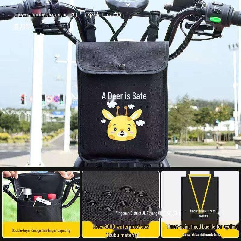 Electric Scooter Large Capacity Waterproof Storage Bag