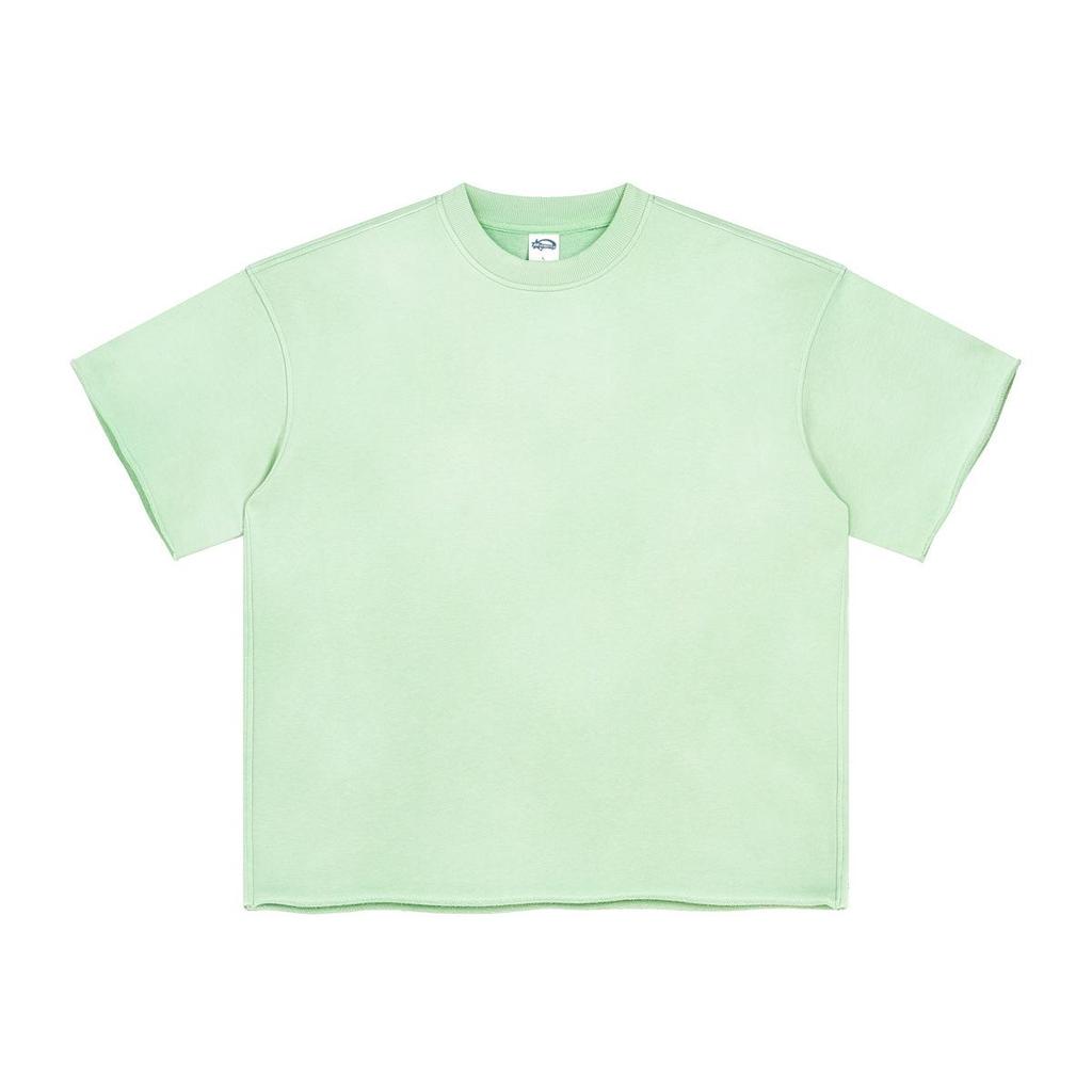 ARTIE Herren 2024 Sommer Spraygefärbtes Distressed Kurzarm-Shorts-Koordinationsset