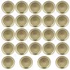 Tinplate Material Canning Jar Lids Round Shape 70/86mm Diameter Storage Covers Silver/Gold Beverage Caps For Home Canning