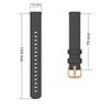 14MM Silicone Band Strap For Garmin Lily 2 Soft Smart Watch Accessories New Fashion Sports Bracelet Wristband Multiple Colors