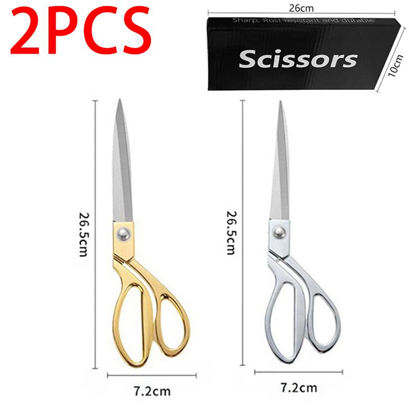 Professional Tailor Scissors Stainless Steel Tailor Shears Sewing Scissors for Fabric Clothes Needlework Cutter DIY Tool CFJ002