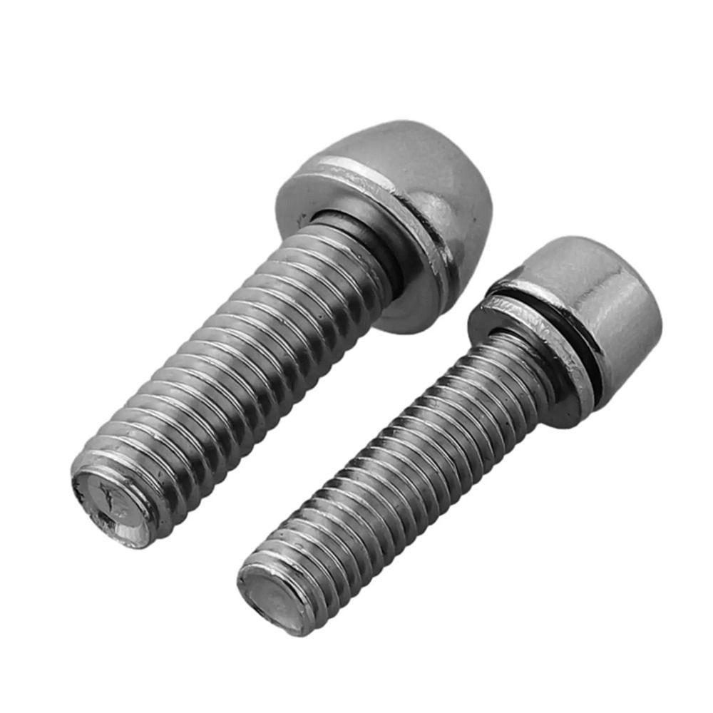 12Pcs For Bike Seatpost Collar Headset Stem Bike Stem Screws Bike Cycle Parts Bike Stem Bolts