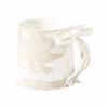 INS Bowknot Ceramic Mug Exquisite Ceramic Coffee Cup Safe Milk Container  Girl's Gift