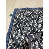 Used ALCOLLAGE Handkerchief Navy Scarf