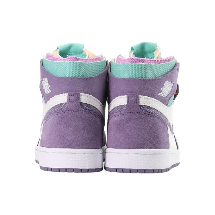 Air Jordan 1 High Zoom Comfort Tropical Twist Men Sneakers Purple White Daybreak CT0978-150