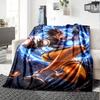 Overwatch Heroes Print Flannel Blanket High Quality Warm Comfortable Cover for All Seasons Perfect for Gifts Home Decor