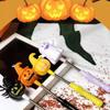 Blikající tyčinky Halloweenská dýňová lucerna Svítící dýňová lucerna Duchova ruka Dekorace na párty