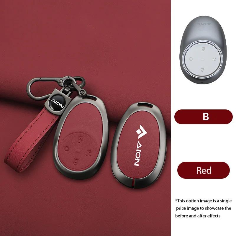 Styling Mouldings Car Remote Key Case Cover Shell Protector For Gac AION S PLUS New Energy Trumpchi Aion V Y LX 2023 GE3 GA3S Ty