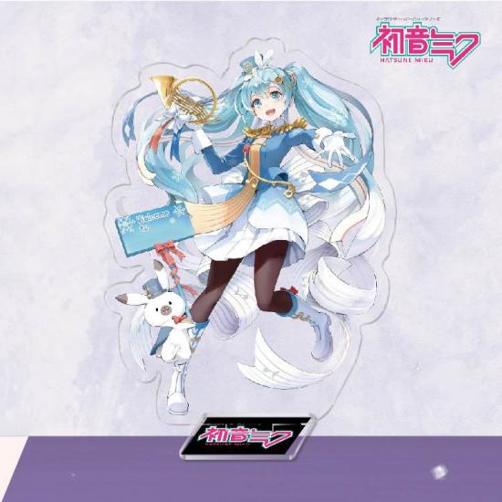 Anime Game Merchandise Hatsune Miku Acrylic Stand Decoration Ornament