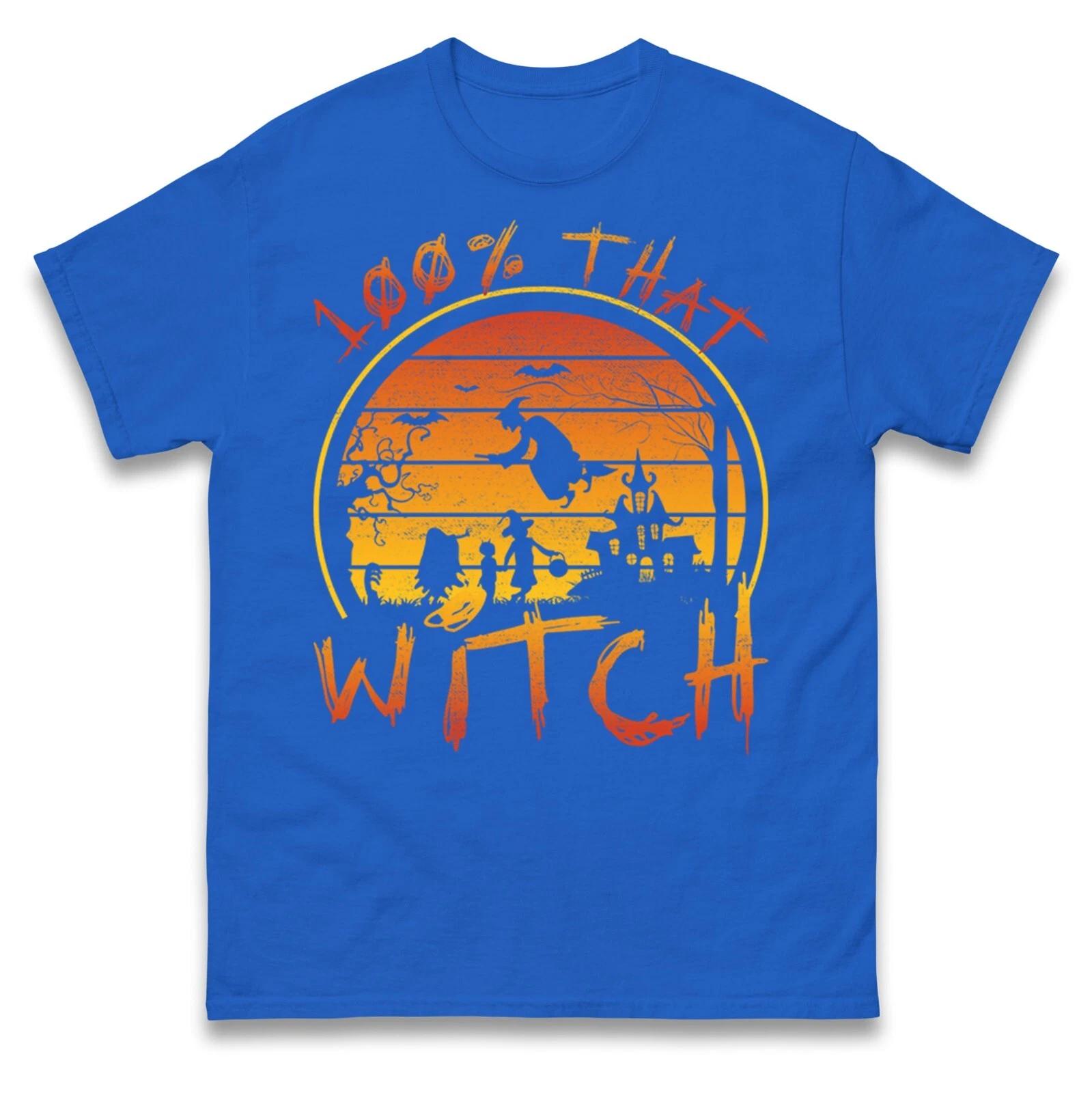 100% That Witch Halloween Spooky T Shirt M
