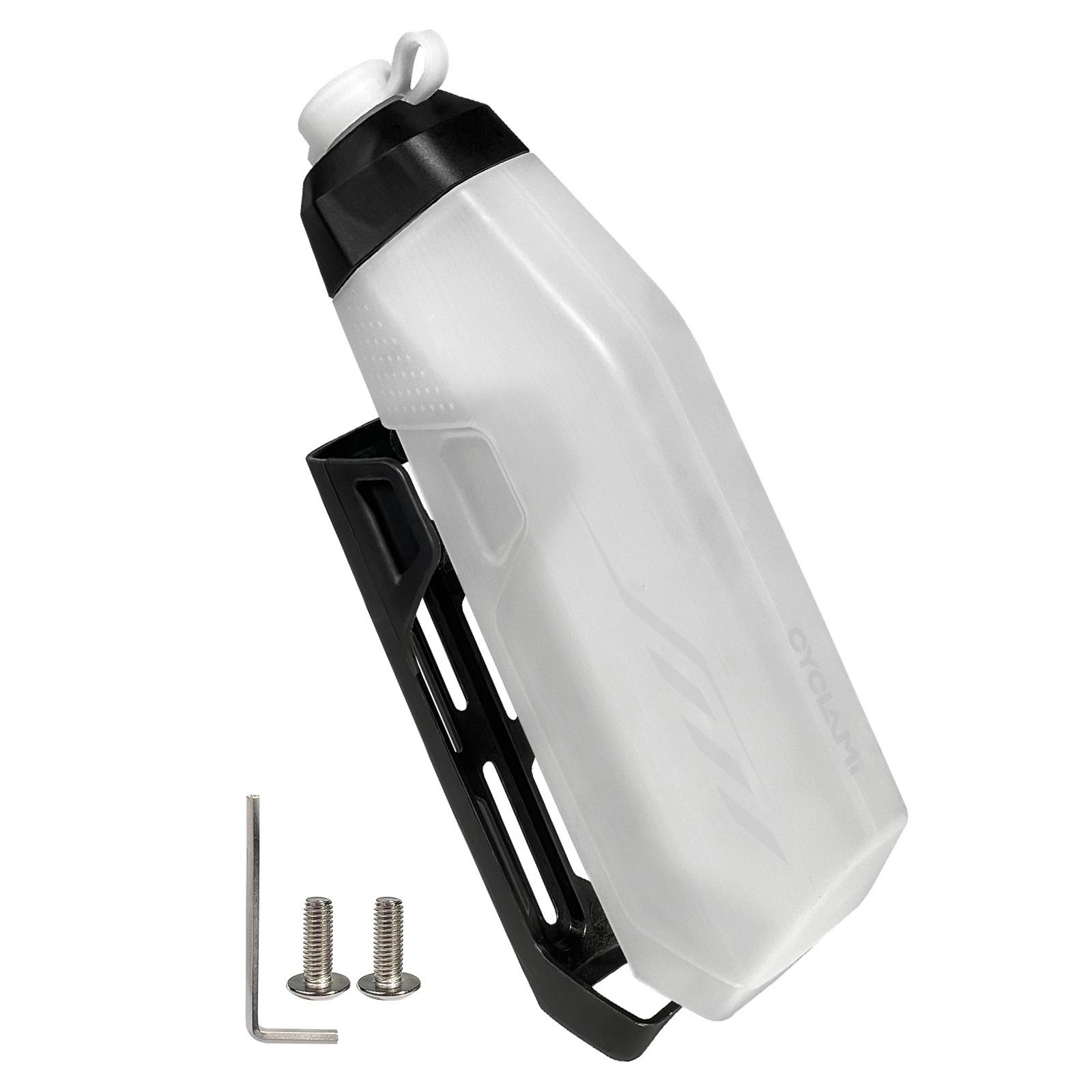 650ml Pneumatic Cycling Water Bottle Lightweight PP Material Outdoor Sports Water Bottle for Sports Outdoor MTB Road Cycling слоновая кость