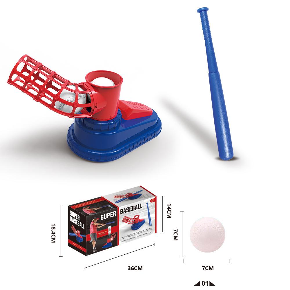 

Игрушка 2 в 1, машина для бейсбольных и теннисных мячей, игрушка для тренировок по теннису на открытом воздухе, пляжная спортивная игрушка Continue to serve