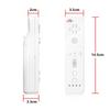 Remote Handle Nunchuck Gamepad for Nintendo Wii Controller Joystick Built-in Motion Plus With Silicone Case