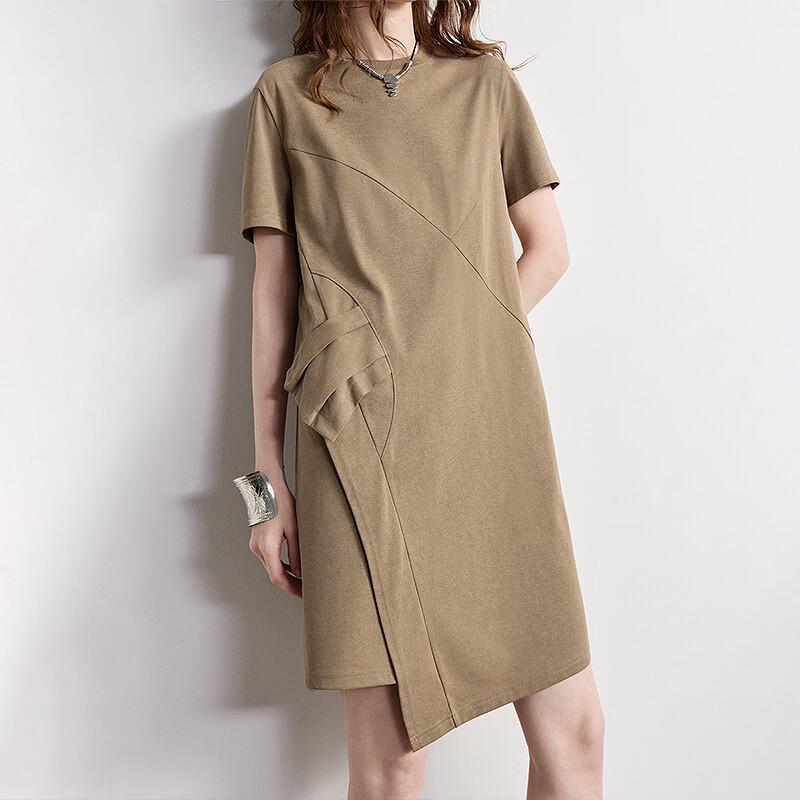 Chuyu Women's Batik Style Loose Fit T-Shirt Dress